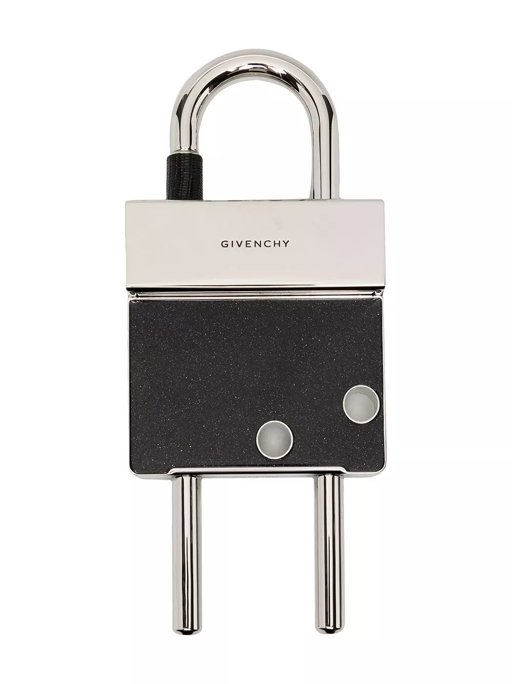 Cheap Givenchy two-tone brass padlock Men 0116