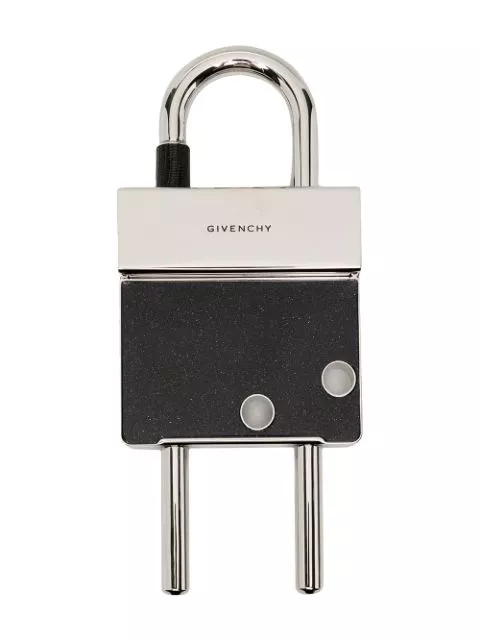 Givenchy two-tone brass padlock Men 0116