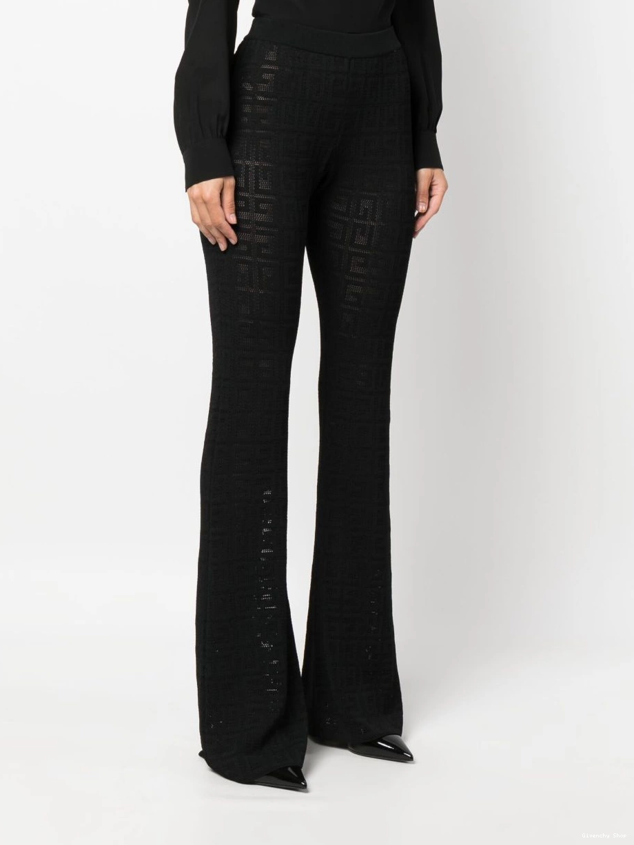 Affordable flared trousers jacquard 4G Women Givenchy 0311