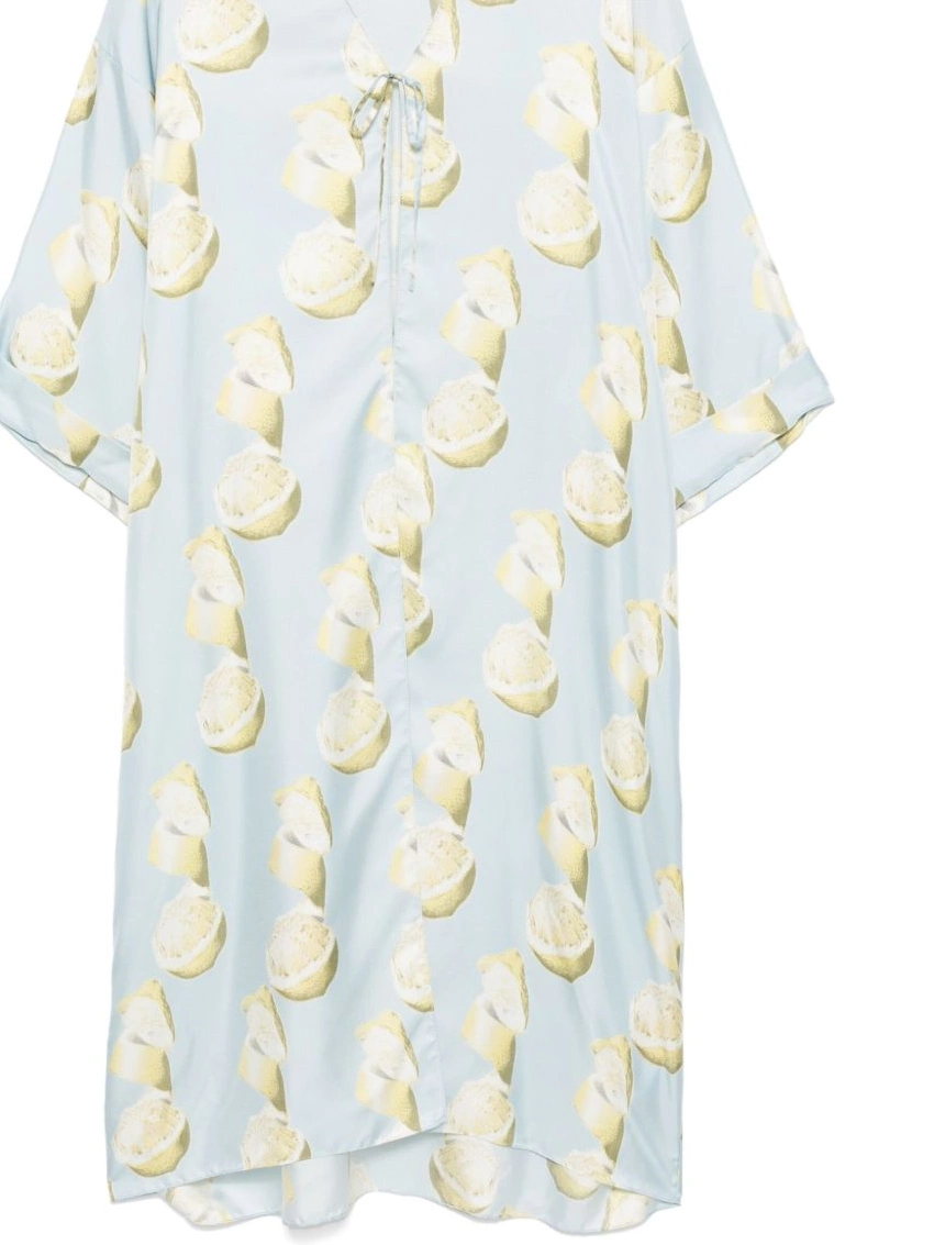 lemon-print Women Givenchy kaftan 0317