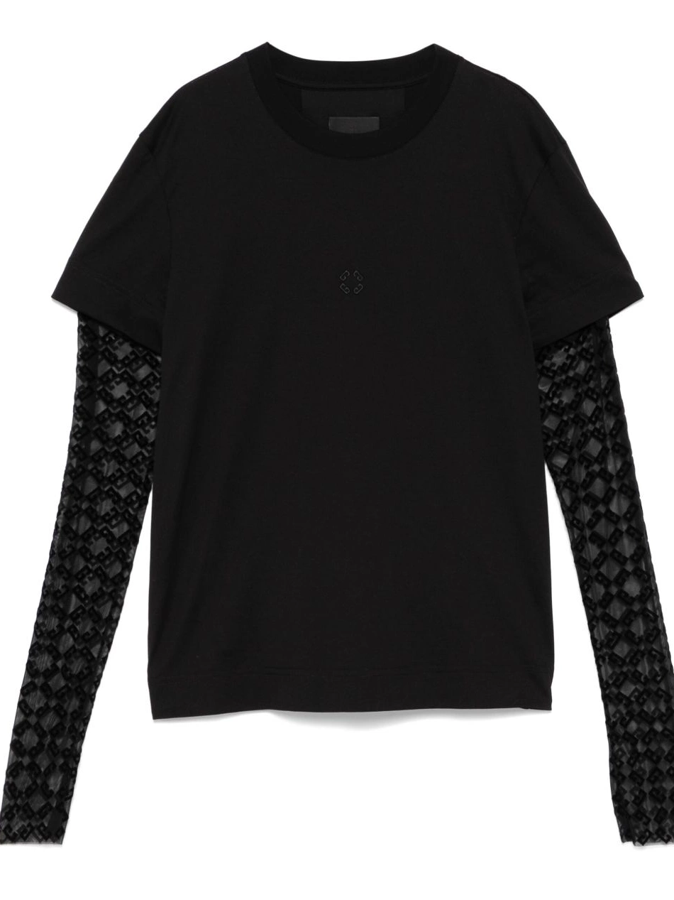 Cheap overlapped Women T-shirt Givenchy 0306