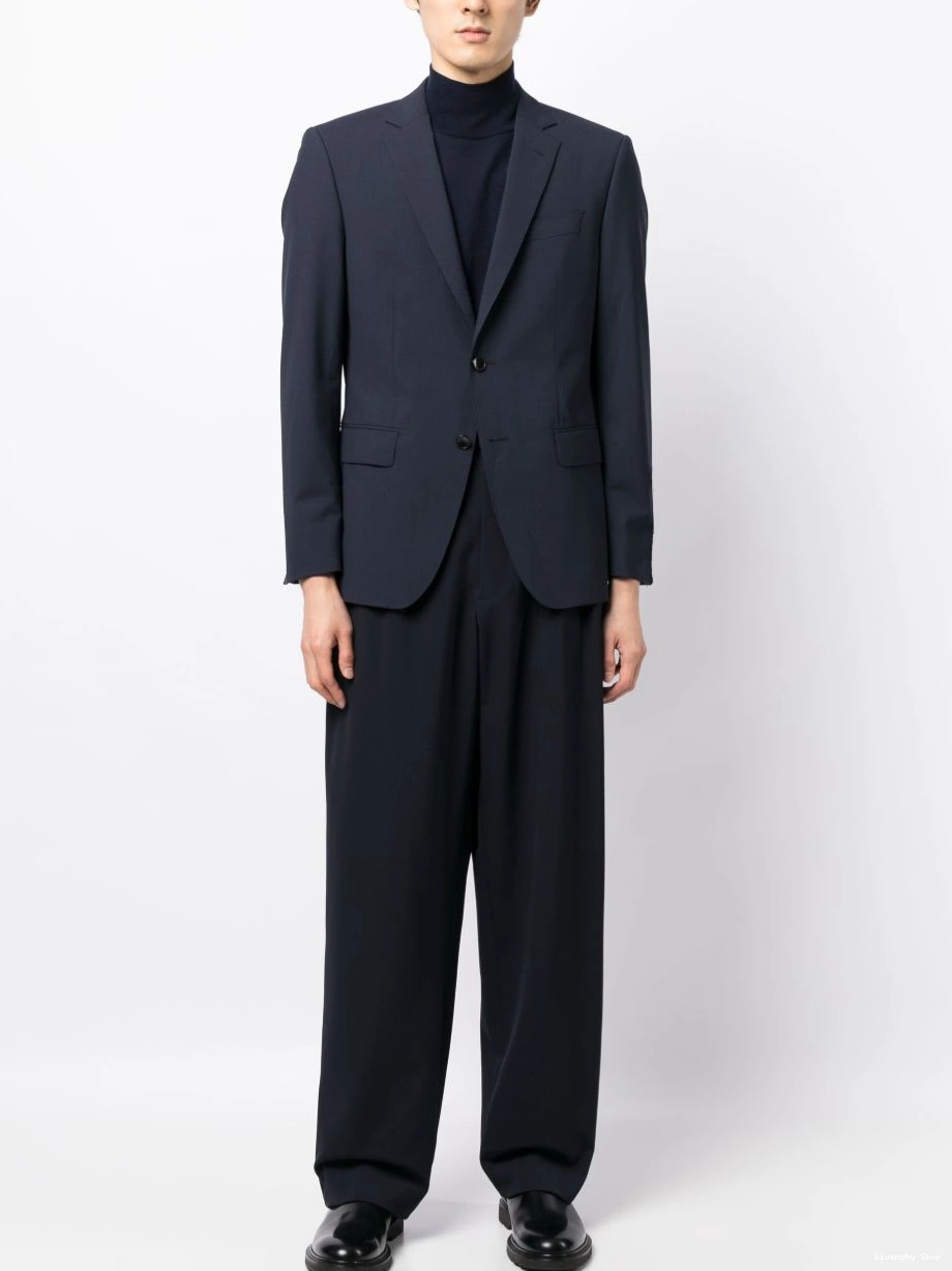 Affordable Givenchy blazer notched-lapels Women single-breasted 0316