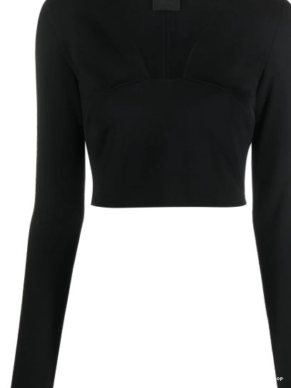 top Women cropped Givenchy square-neck 0311