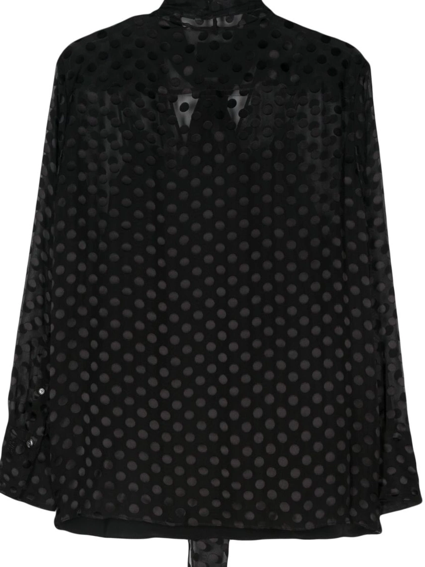 Affordable dot-devore blouse polka Women Givenchy 0318