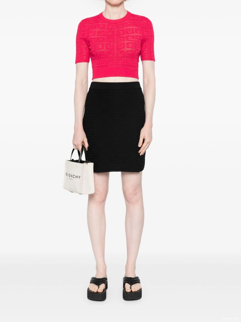 Affordable Women Givenchy crop top 4G-jacquard 0316