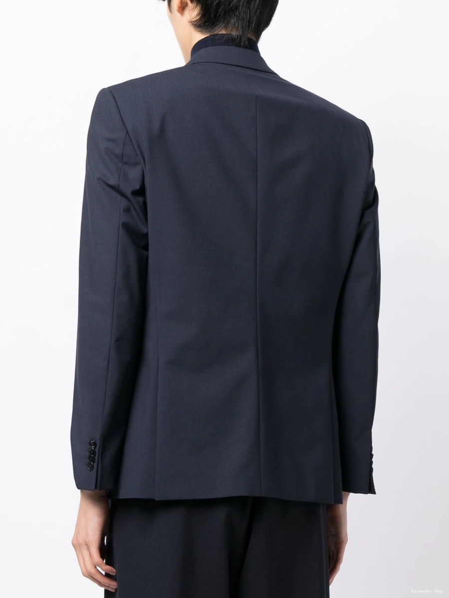 Affordable Givenchy blazer notched-lapels Women single-breasted 0316