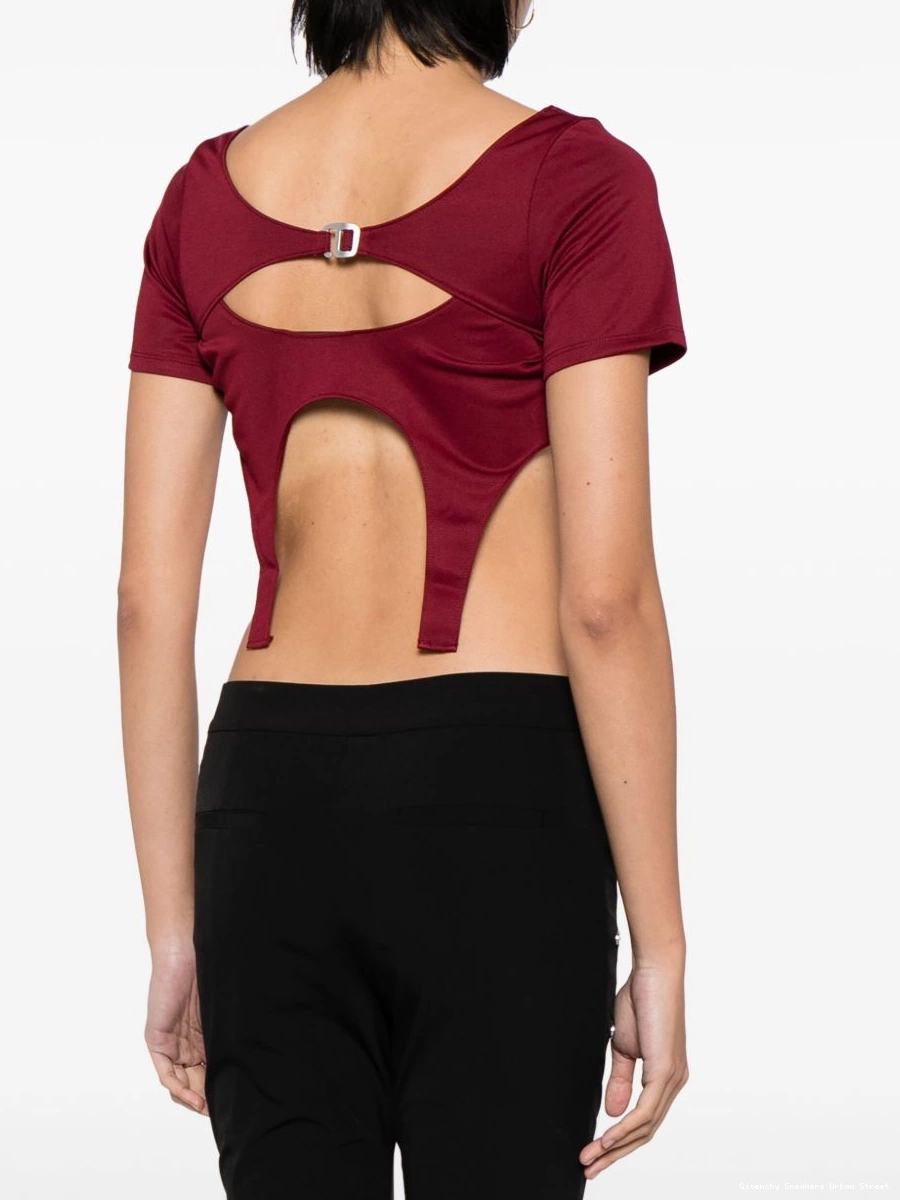 Cheap Women cropped asymmetric T-shirt Givenchy 0306