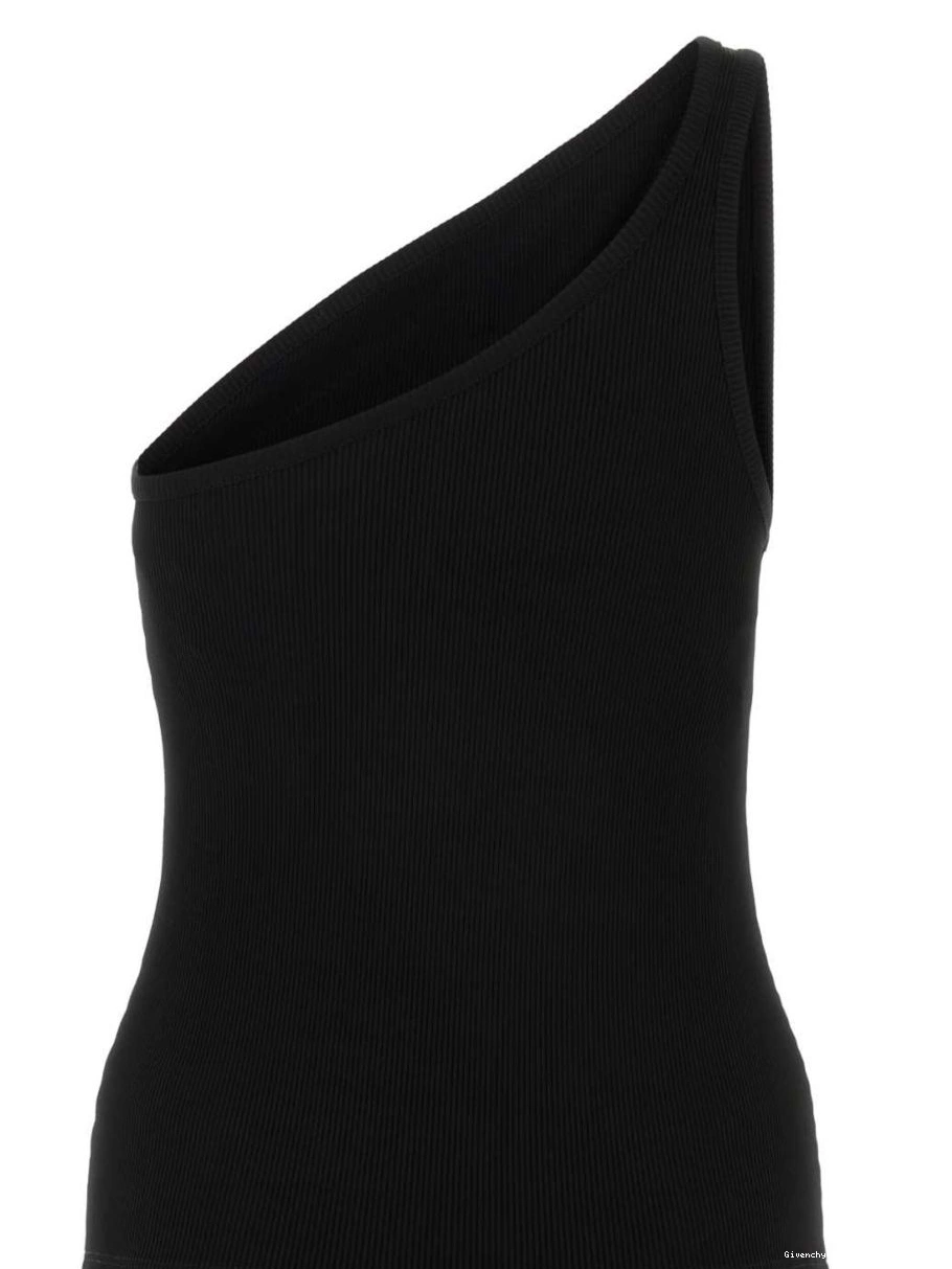 Cheap Givenchy shoulder Women Asymmetric top 0309