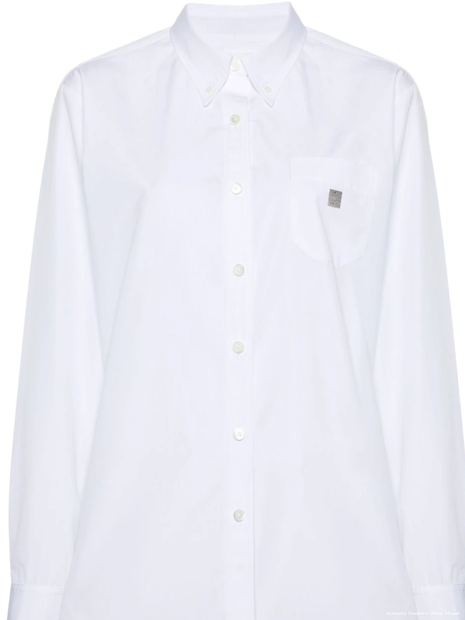 Cheap Givenchy Women cotton shirt 4G-plaque 0317