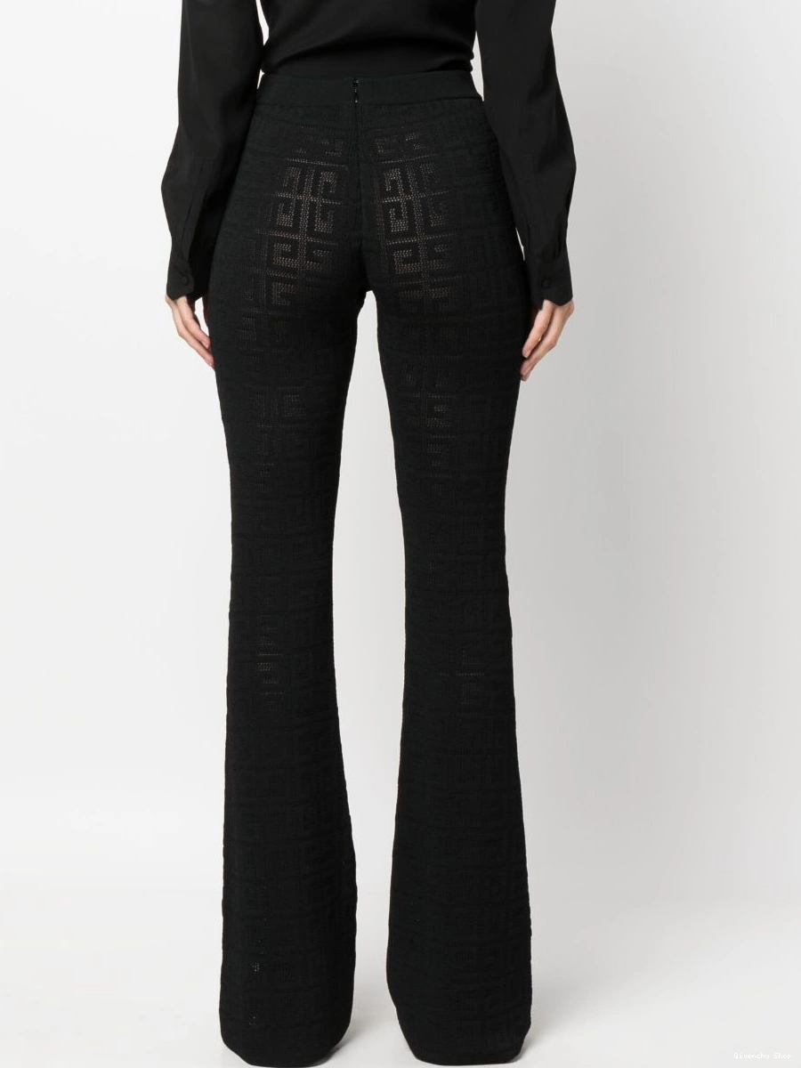 Affordable flared trousers jacquard 4G Women Givenchy 0311