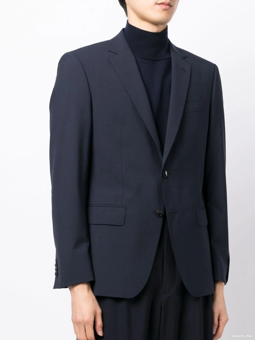 Affordable Givenchy blazer notched-lapels Women single-breasted 0316