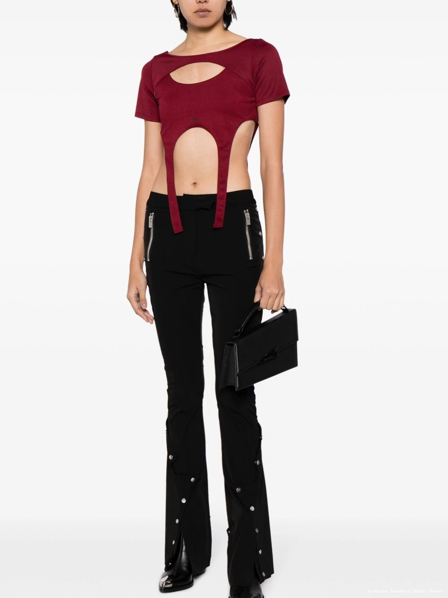 Cheap Women cropped asymmetric T-shirt Givenchy 0306